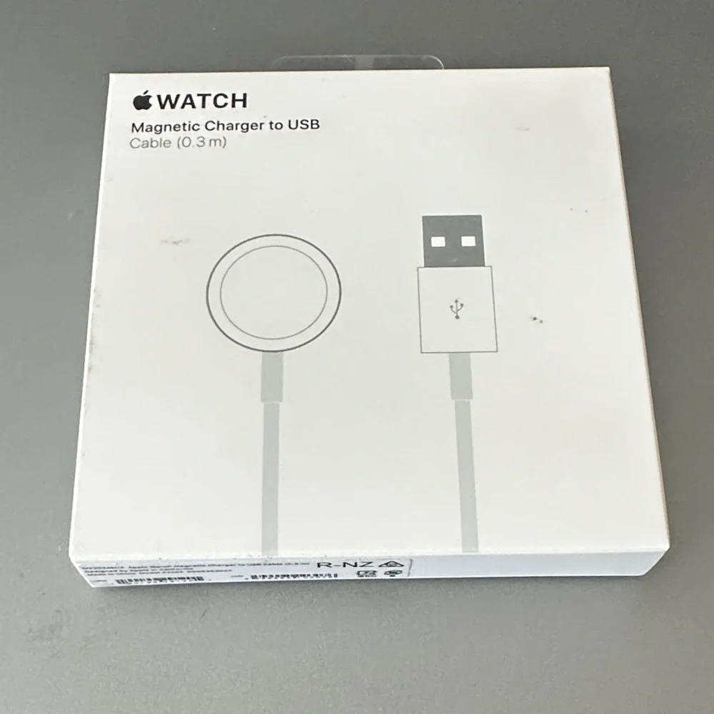 Apple Watch USB Magnetic Charger - Gray